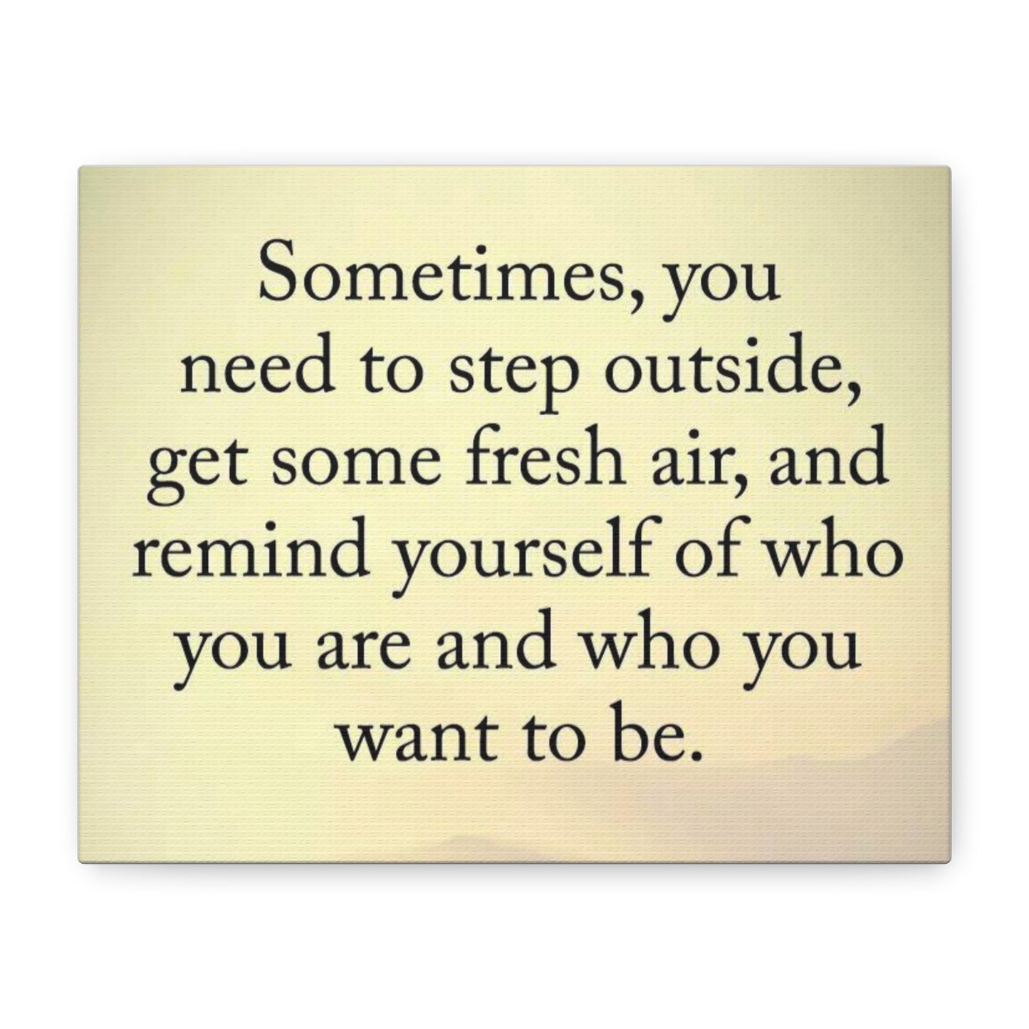 Inspirational Art Canvas, Motivational Home Decor No Frame (Multiple sizes)