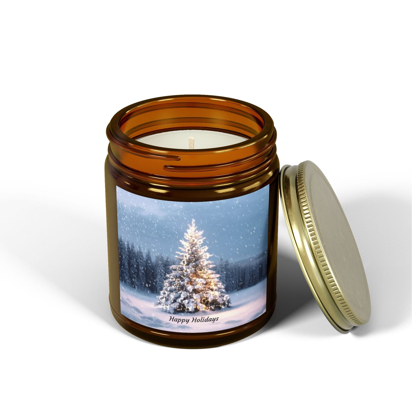Holiday Scented Candles | Cozy Winter Home Decor, Festive Aromatherapy, Christmas Candle