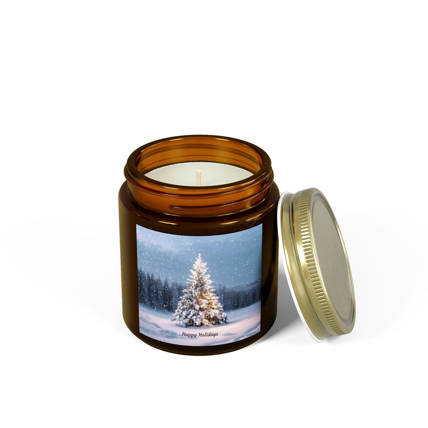 Holiday Scented Candles | Cozy Winter Home Decor, Festive Aromatherapy, Christmas Candle