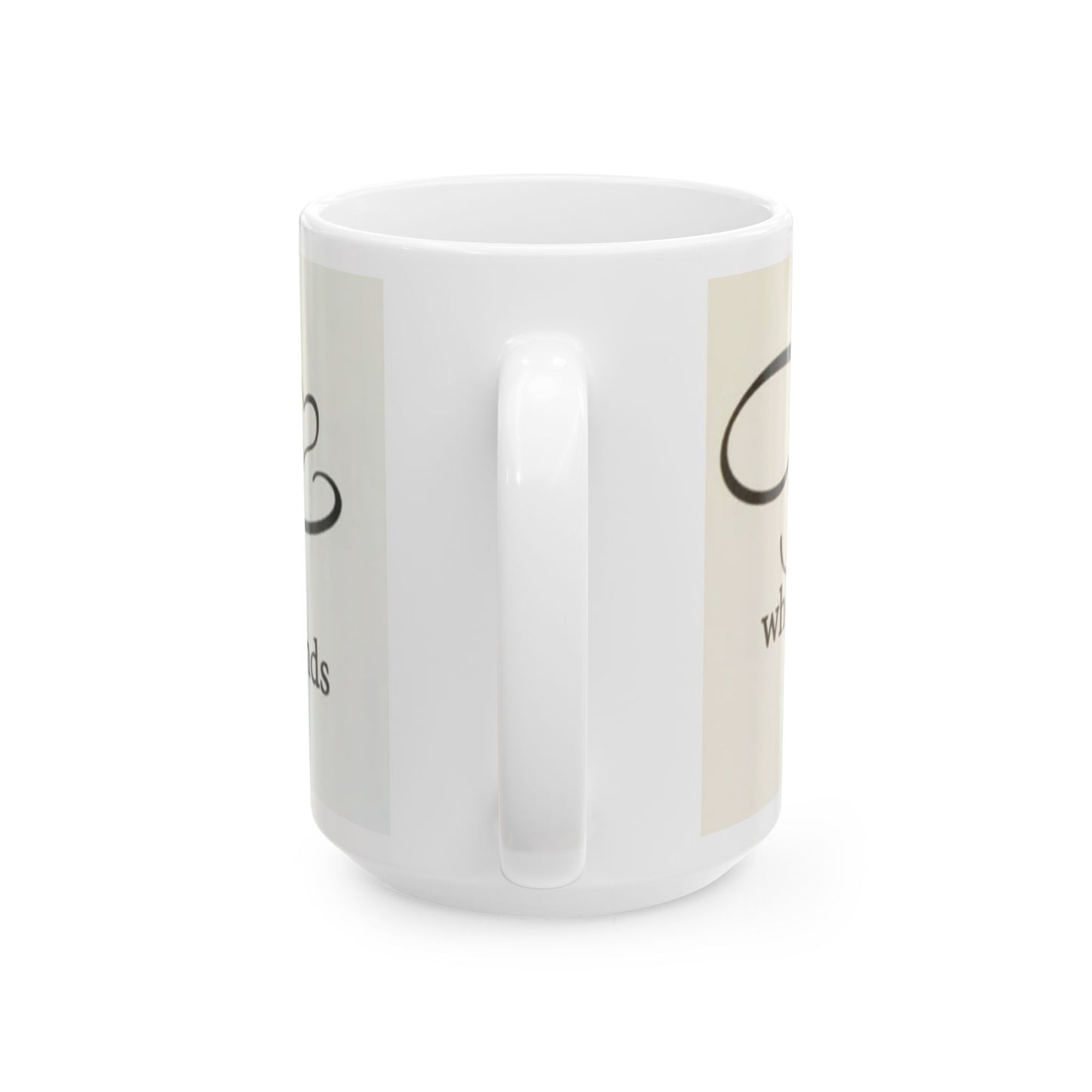 Family Quote Ceramic Mug, Inspirational Coffee Cup, Gift for Mom, Home Decor