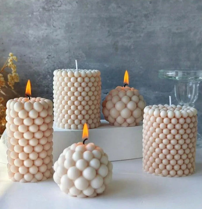 1PC Candle Geometric Column, Decorative Centerpiece, Birthday, Best friend Gift, Cute Aromatherapy Home Decoration