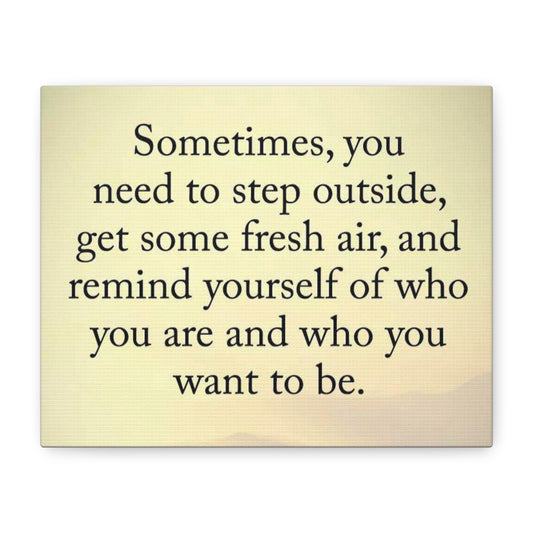 Inspirational Art Canvas, Motivational Home Decor No Frame (Multiple sizes)