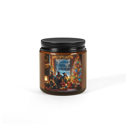 Cozy Holiday Scented Soy Candle | Perfect for Home Décor, Gifts, Christmas, Relaxation, Aromatherapy, Multi-Size Options