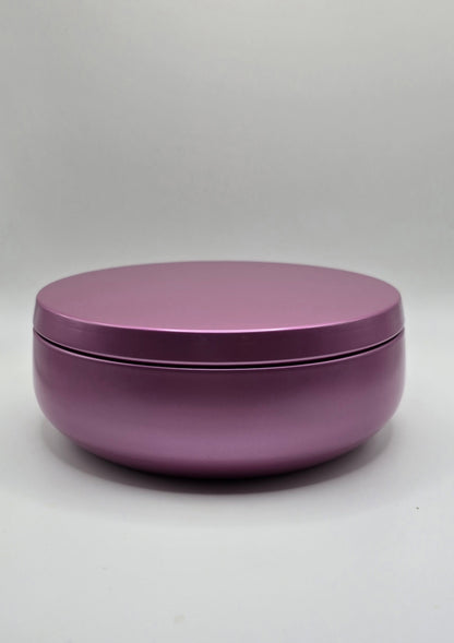 Elegant 16 oz Pink Tin Candles
