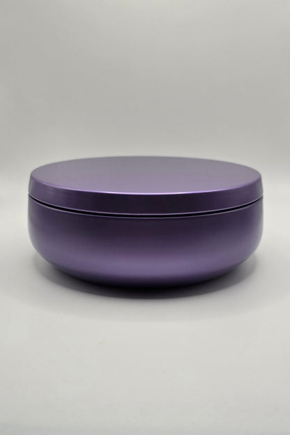 Elegant 16 oz Purple Tin Candles