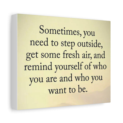 Inspirational Art Canvas, Motivational Home Decor No Frame (Multiple sizes)
