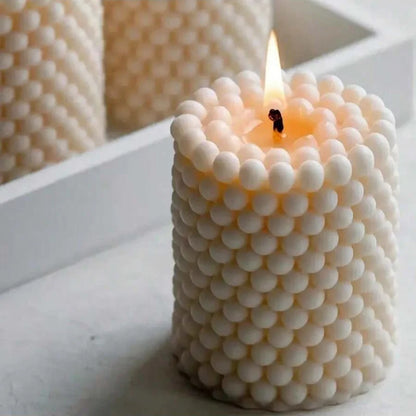 1PC Candle Geometric Column, Decorative Centerpiece, Birthday, Best friend Gift, Cute Aromatherapy Home Decoration