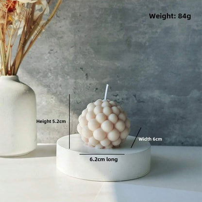 1PC Candle Geometric Column, Decorative Centerpiece, Birthday, Best friend Gift, Cute Aromatherapy Home Decoration