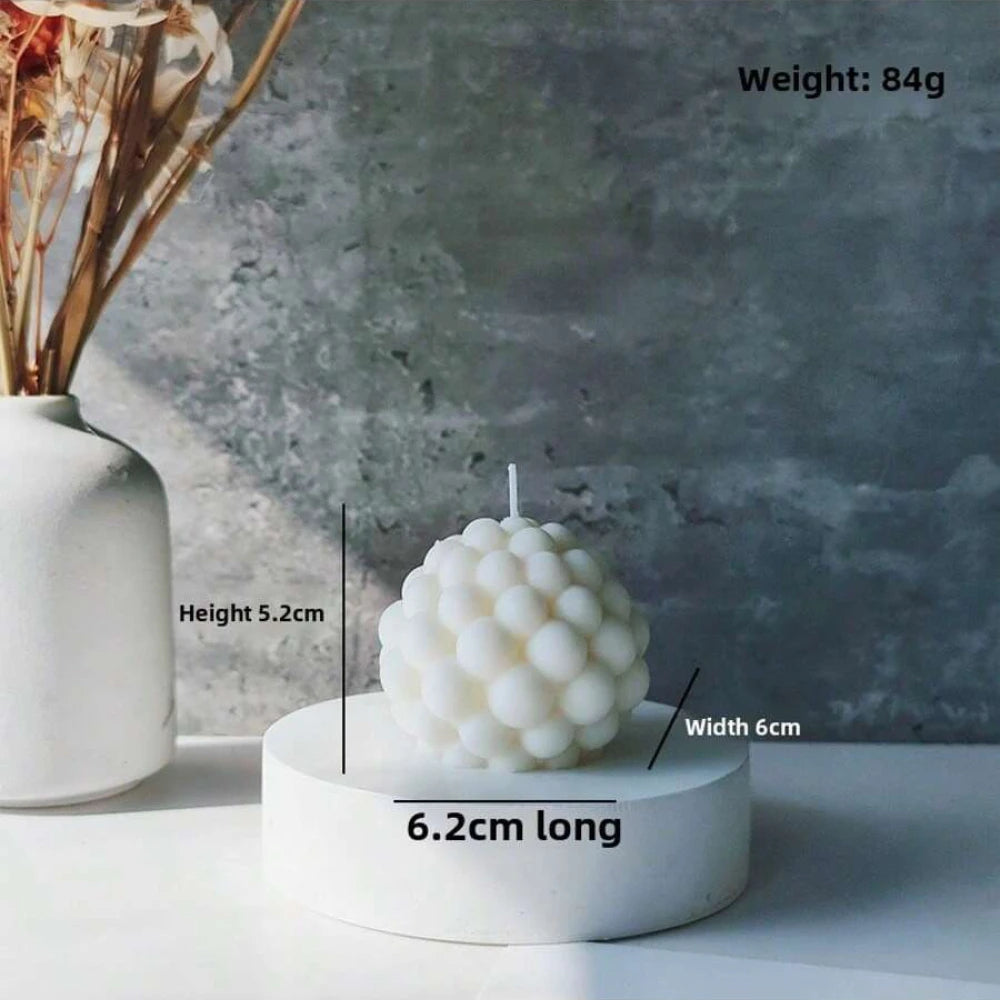 1PC Candle Geometric Column, Decorative Centerpiece, Birthday, Best friend Gift, Cute Aromatherapy Home Decoration