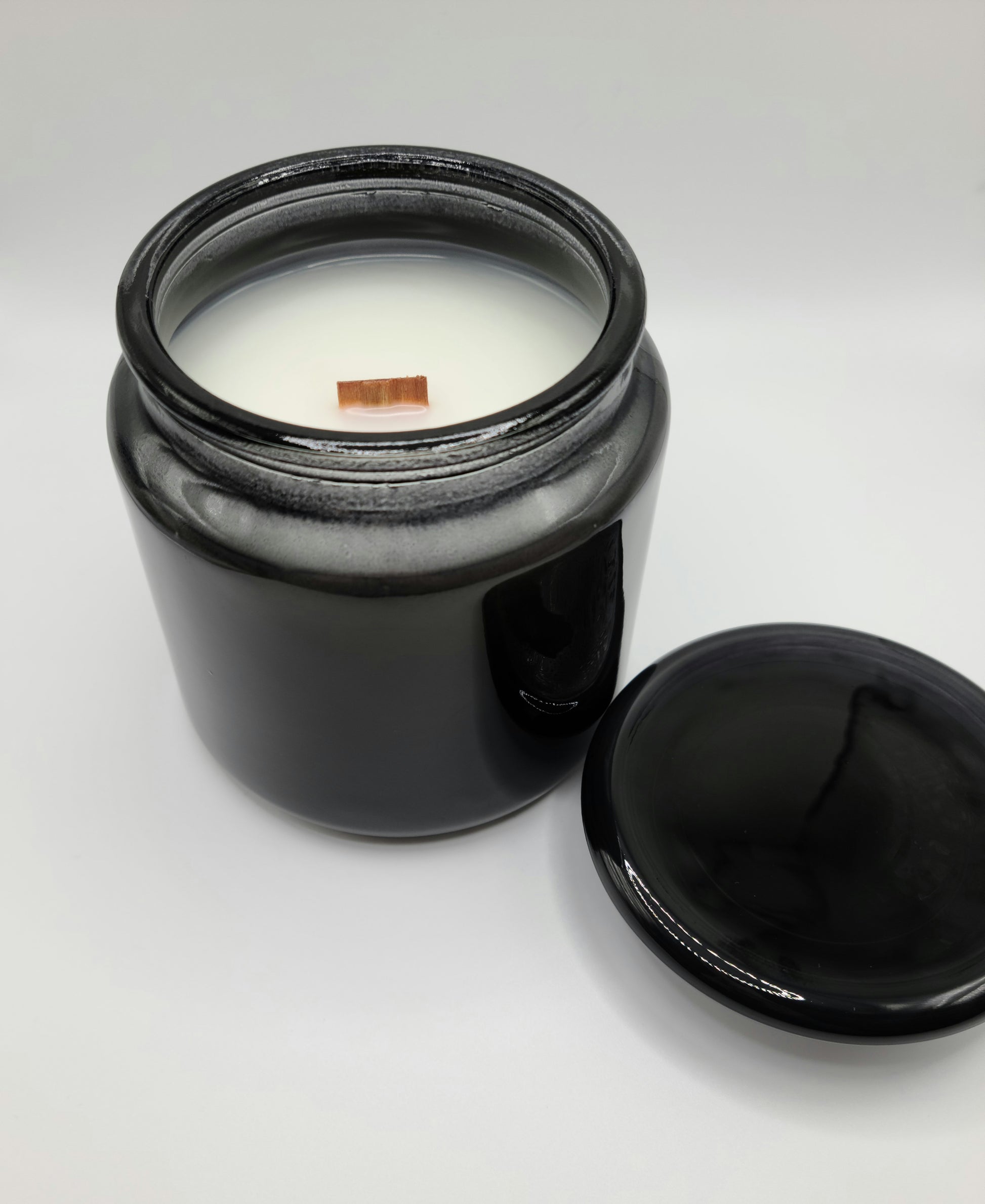 16 oz Clear Glass Candle – Mandy's Handcrafted Candles