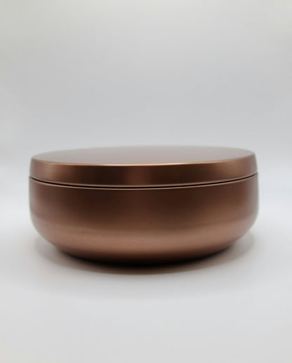 Elegant 16 oz Copper Tin Candles